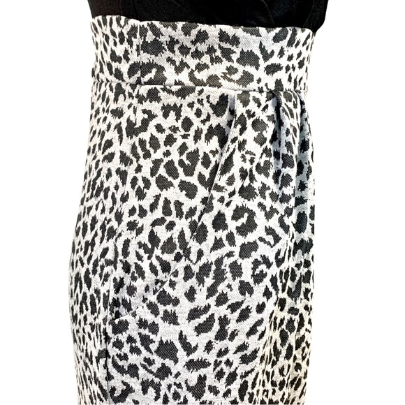 Crystal Candy | NWT Surplice Top Mini Dress with Pockets Black & Gray Size S - Picture 10 of 12